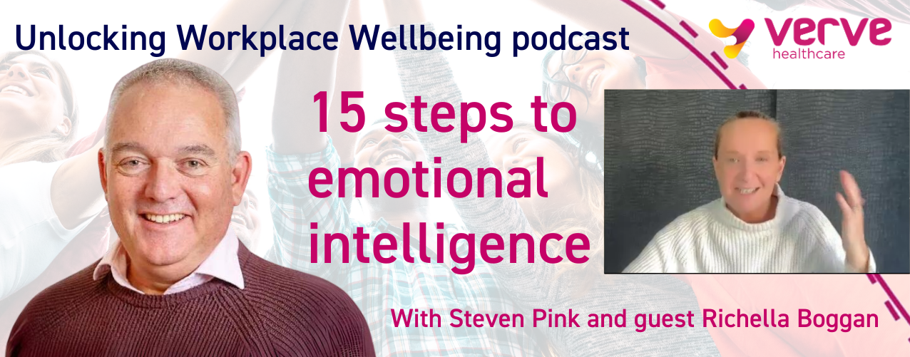 15 steps to emotional intelligence - Unlocking Workplace Wellbeing with Steven Pink and Richella Boggan